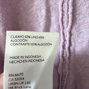 FREE PEOPLE We The Free Poetic Tunic Purple Linen Cotton Tank Top Womens Medium thumbnail 9