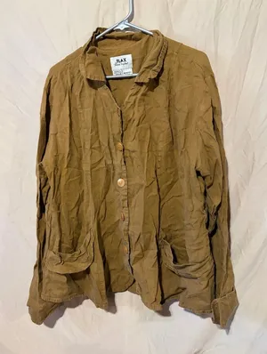 FLAX linen button up thumbnail 1