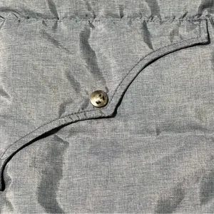 Miller Vintage Women’s Size XS Denim Blue Goose Down Snap Up Puffer Vest thumbnail 11