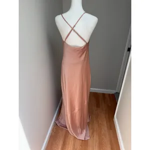 Show Me Your MuMu Tuscany Maxi Slip Dress Copper Luxe Satin Size Small thumbnail 8