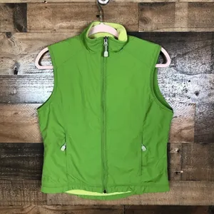 LL bean green vest women’s size XS‎ thumbnail 5