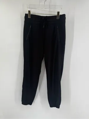 Athleta Recover‎ Bounce Back Jogger Sweatpants In Black Sz small thumbnail 3