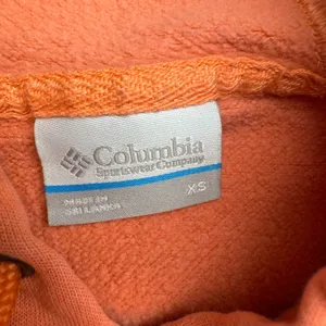 Columbia Sportswear Coral‎ Pink Logo Pullover Hoodie Sweatshirt Women XS thumbnail 4