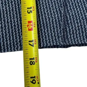 Altar'd State Womens Small Blue Waffle Knit Cropped Thermal Top Pullover | 0197 thumbnail 4
