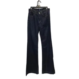 7 For All Mankind Dojo Flare Jeans Womens 23 Dark Wash Boho Wide Leg thumbnail 3
