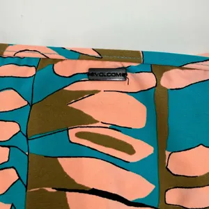 Volcom Bikini Bottom SZ Medium New Wave Brown Abstract Boho Surf Skater Swim NEW thumbnail 12