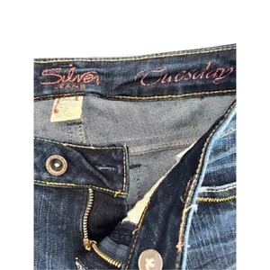 Silver jeans Co boots cut jeans size 28 thumbnail 10