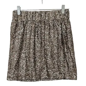 Lovers & Friends Bronze Sequin Mini Skirt, EUC, Size Small thumbnail 1