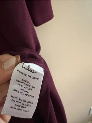 Lulus Alluring Sophistication Dark Plum Off-the-Shoulder Maxi Dress Size Large thumbnail 10