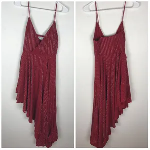 Revolve Lovers Friends Caterina Red Embellished Dress NEW Christmas party thumbnail 3