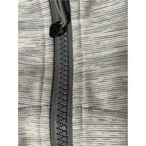 EUC lululemon 8 define jacket white gray space dye women’s thumbnail 4