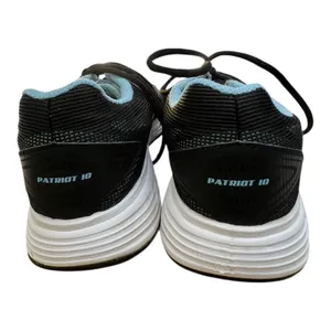 ASICS Women's Patriot 10 Running/Training Shoes Black/Blue/White - size 8 thumbnail 3