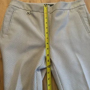 Adrianna Papell Taupe‎ Geo 1 Printed Kate Fit Dress Pants Size 10 thumbnail 8