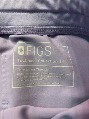 FIGS Womens Lavender Dew Zamora High-Rise Jogger Scrub Pant size Small Petite thumbnail 5
