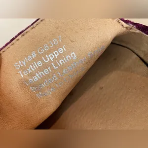 Madewell Women’s Gemma Mule Velvet‎ Purple with Pointed Toe Shoes Size 6 thumbnail 10