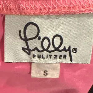 Vintage Lilly Pulitzer Pink Pullon Swimsuit Skirt Coverup S thumbnail 4