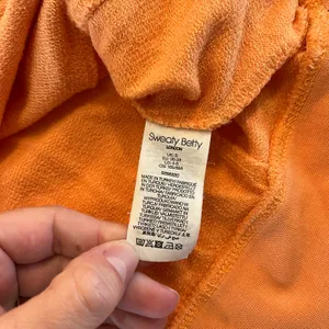 Sweaty Betty‎ After Class Crop Sweatshirt Orange Size Small 4-6 thumbnail 6