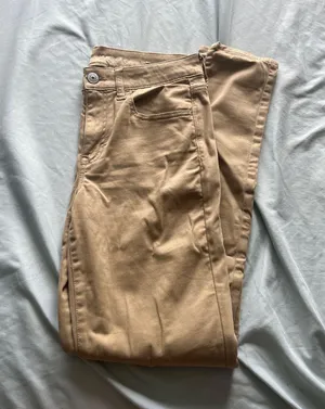 American Eagle Outfitters Skinny Khaki Jeggings thumbnail 1