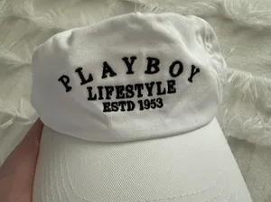 Playboy Missguided  White Hat thumbnail 1