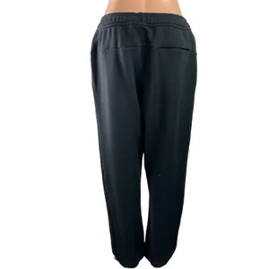 Nike Black Elastic Waist Drawstring Tapered Lounge Trousers Jogger Pants Size M thumbnail 3