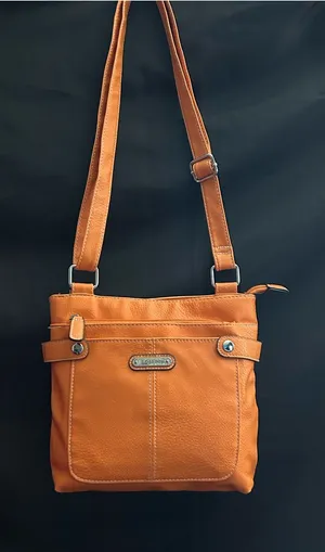 Rosetti Women’s Orange Leather-Look Crossbody Shoulder Bag thumbnail 1