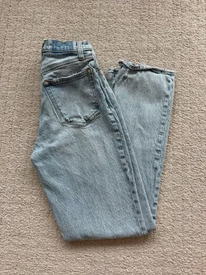Abercrombie 90s Straight High-Rise Ultra thumbnail 4