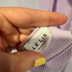 Purple ribbed Le Lis open‎ back bodysuit thumbnail 3