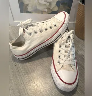 Converse Women's Shoes 8 Chuck Taylor All Star OX Low White Sneakers. thumbnail 3