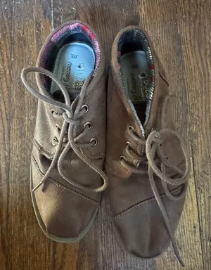 Bobs By Skechers Memory Foam Brown Women's Ankle Boots Size 6 thumbnail 1