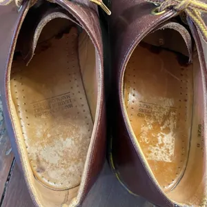 Rare 80’s DR. MARTENS Made in England 3-eye Brown Oxfords AW 1484 - M 9, W 10 thumbnail 10