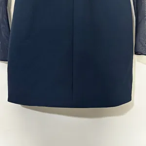 House of CB ANGELIE Midnight Stretch Crepe Plunge Mini Dress thumbnail 4