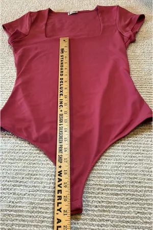 Free People Bodysuit Pink M thumbnail 3