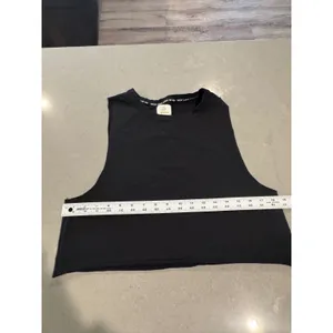 OFFLINE by Aerie Black Muscle‎ Tank Crop Top S P CH thumbnail 2