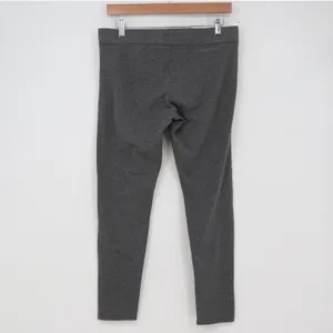 Aerie Leggings Womens L Chill Play Move Grey Cotton Stretch Excellent thumbnail 4