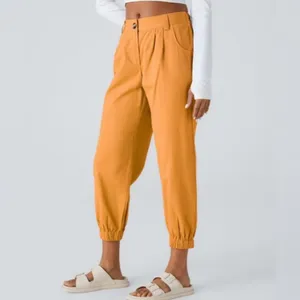 HALARA Rising Sun Orange Jogger Pants thumbnail 3