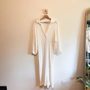 Free People Beach Pacific Knit Maxi Dress Size L thumbnail 4