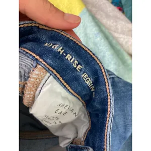 American Eagle Next Level Stretch High Rise Jegging Size 00R thumbnail 5