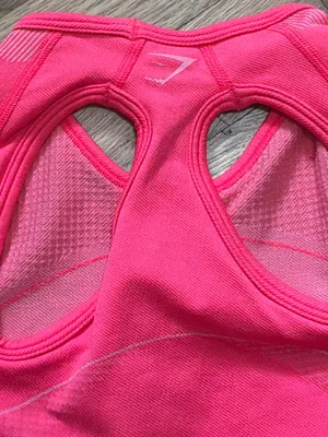 #88 Gymshark Pink Ultra Seamless Crop Top Size S thumbnail 10