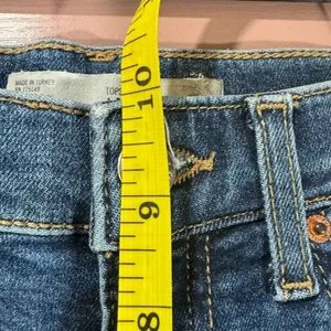 Topshop Moto Jamie 25 x 30 blue denim jeans thumbnail 4