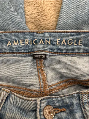 American Eagle Ripped Mom Jeans, Size 6 Short thumbnail 5