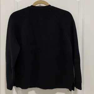 J.Crew: V-neck Cardigan Sweater Black size Medium thumbnail 4