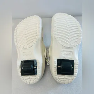 Crocs Literate Clog Size M4/W6 204592-0DD Off White NWT On Wheels thumbnail 3
