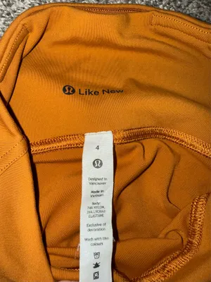 Lululemon Swift Speed High-Rise Tight 25" Burnt Orange Leggings thumbnail 3