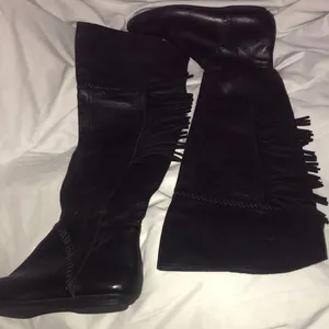 House of Harlow 1960 39.5 knee fringes boots thumbnail 10