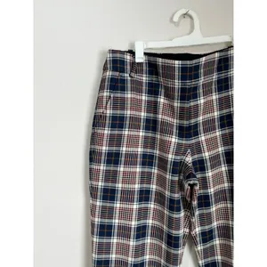 Tory Burch Garrett Tartan Plaid Trousers Women's Size 8 Tailored‎ thumbnail 7