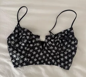 Anthropologie Sequin Bralette/Top thumbnail 1