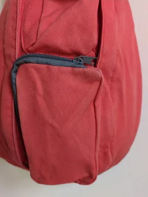 KAVU Rope Sling Backpack Coral Orange Canvas Crossbody Hiking Travel Bag thumbnail 3