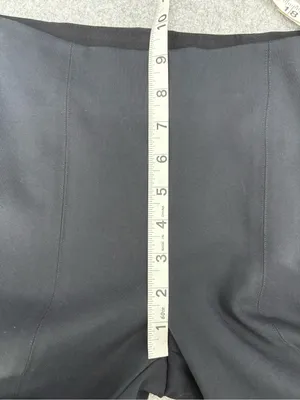 Quince Ultra-stretch Ponte Pintuck Ankle Pants Black size small 27” inseam thumbnail 15
