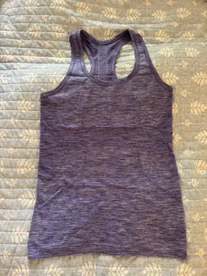 Lululemon purple swiftly tech tank top thumbnail 1
