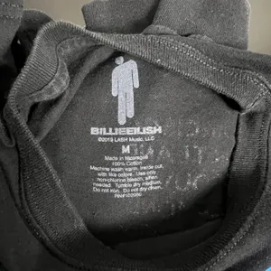 Billie Eilish 2019 World Tour Long Sleeve Shirt Mens M Black Flame Car Merch thumbnail 4